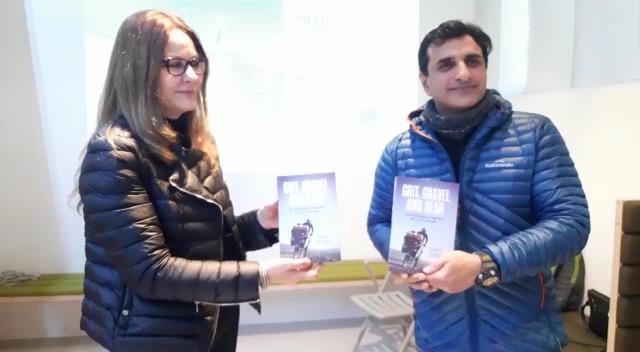 Dhruv Bogra's book Grit Gravel and Gear, 400-day cycle journey launched in Oxford